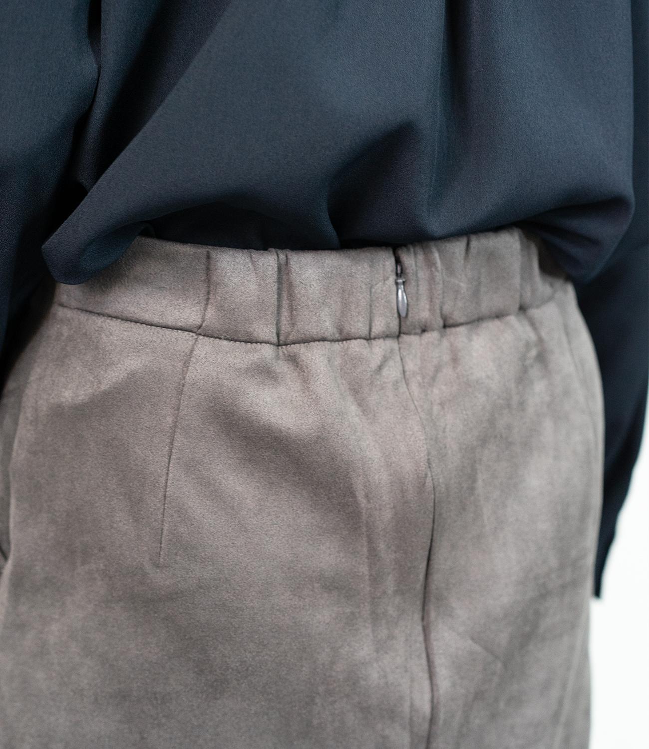 マシュマロスウェードタイトスカート