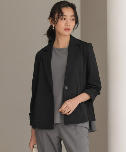 ジョーゼットジャージー ジャケット