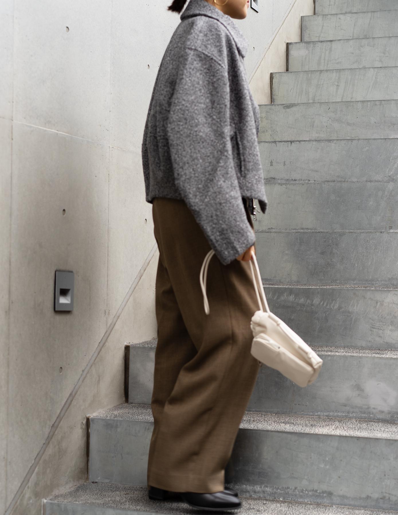 ワイドストレートパンツ