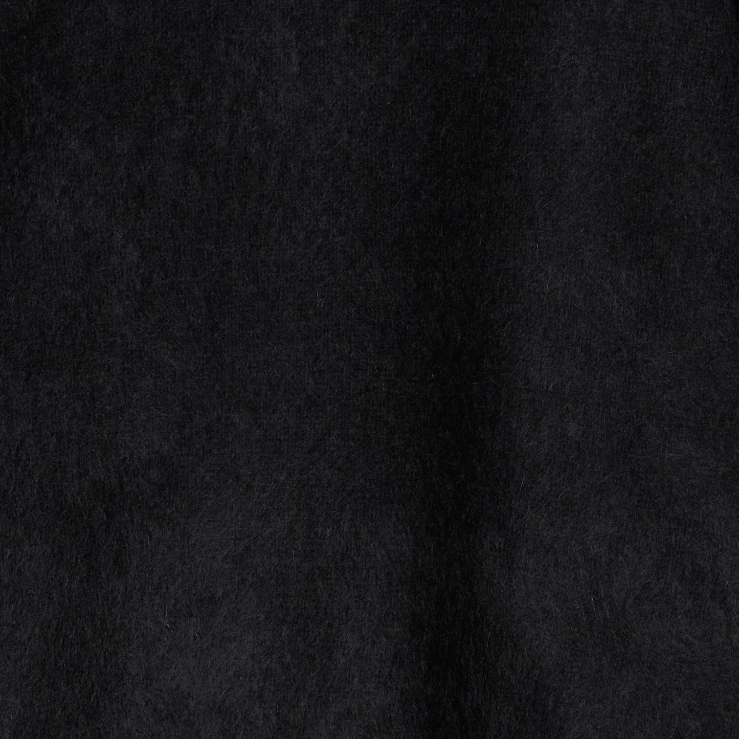 フォックスカシミヤブレンド クルーネックニットプルオーバー