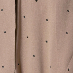 エンブロイダリー フラワー ケープニット ‐ウォッシャブル‐