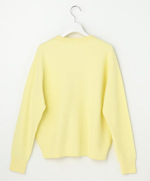 ブークレミックスツイード ニット