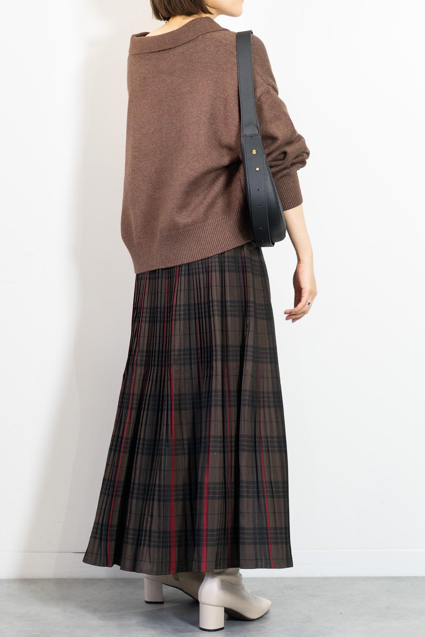 スキッパーニットプルオーバー