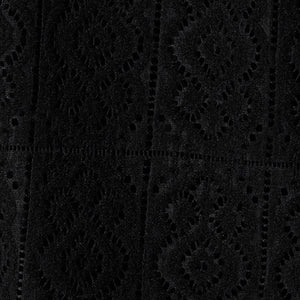 ポリエステル レースイージーパンツ