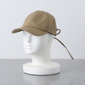 コットン バックリボン キャップ UV