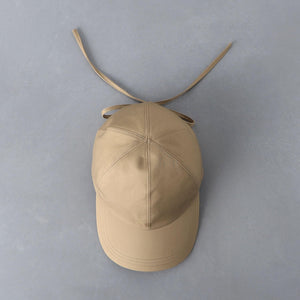 コットン バックリボン キャップ UV