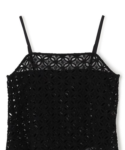 ラッセルレース キャミレイヤード Tシャツ