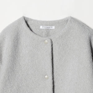 ブークレ ノーカラーブルゾン