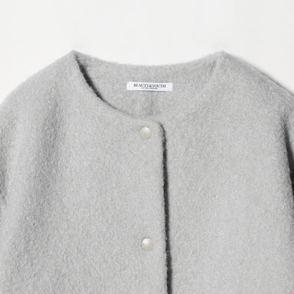 ブークレ ノーカラーブルゾン