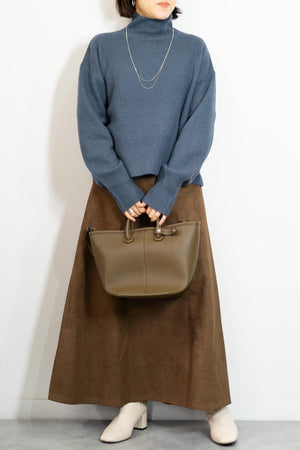 FOX混ボリュームスリーブニット