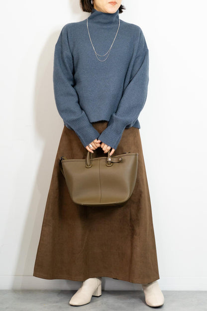 FOX混ボリュームスリーブニット