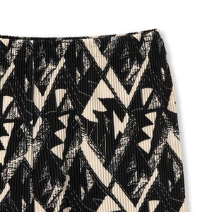 【WEB限定】オリエンタル柄クリスタルプリーツパンツ≪手洗い可能≫