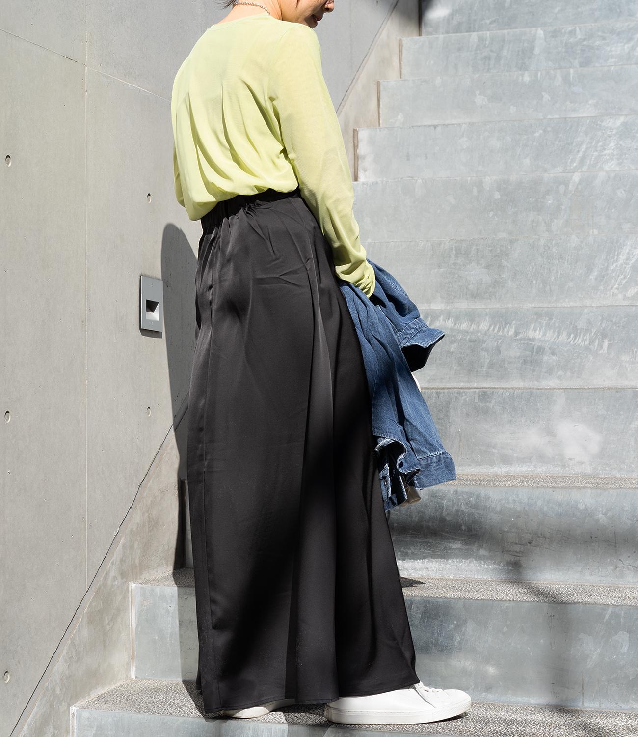 ダブルチュールカットソー