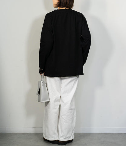 ポイントカラーロングTシャツ