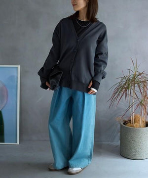 スポンディッシュVネックカーディガン