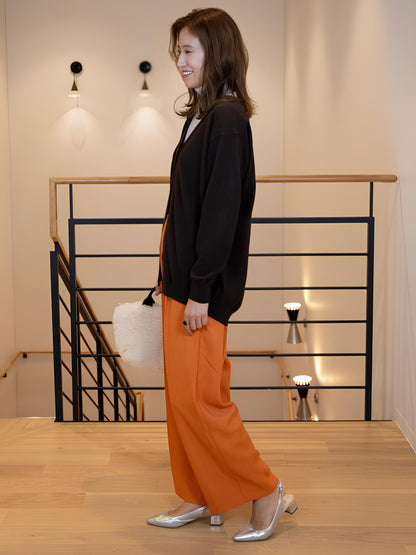 ワイドストレートパンツ