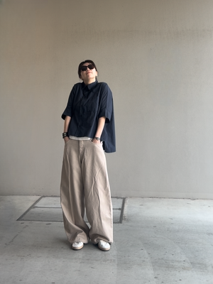 cropped relax shirt refine