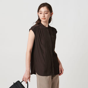 Spiree K/S フレンチスリーブブラウス  - ウォッシャブル -