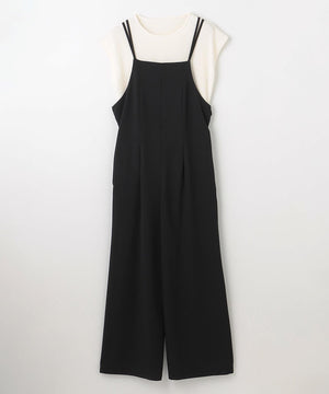 プルオーバー×キャミサロペットセット