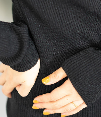 ラメタートルスリムニット