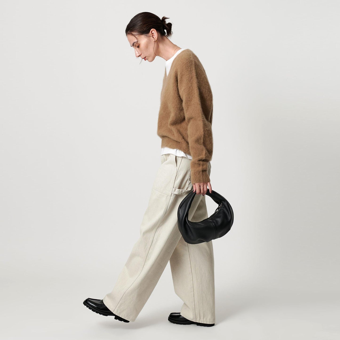 ムーン タック ミニ ワンショルダーバッグ