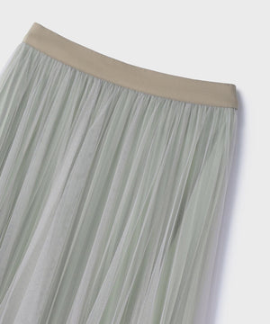 チュールリバーシブルスカート
