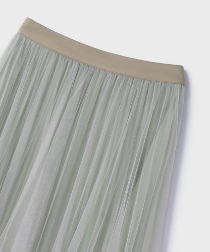 チュールリバーシブルスカート