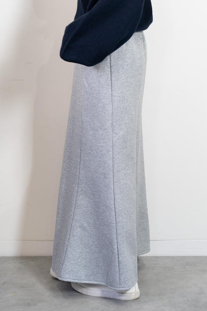 裏起毛マーメイドカットスカート