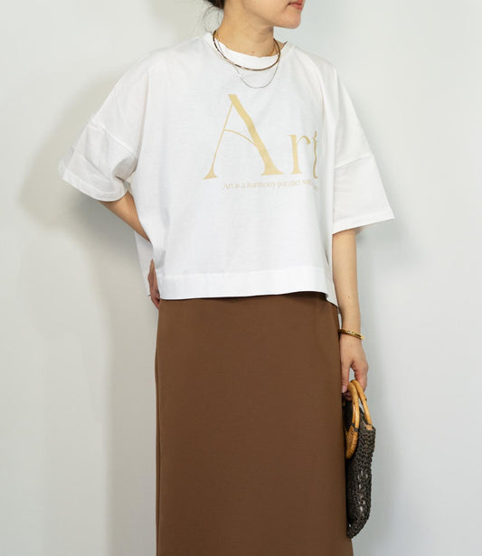 【接触冷感】ショートロゴTシャツ