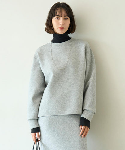 コットンカシミヤ タートルネックカットソー