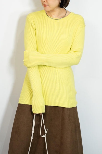 コンフォータブルスリムニット