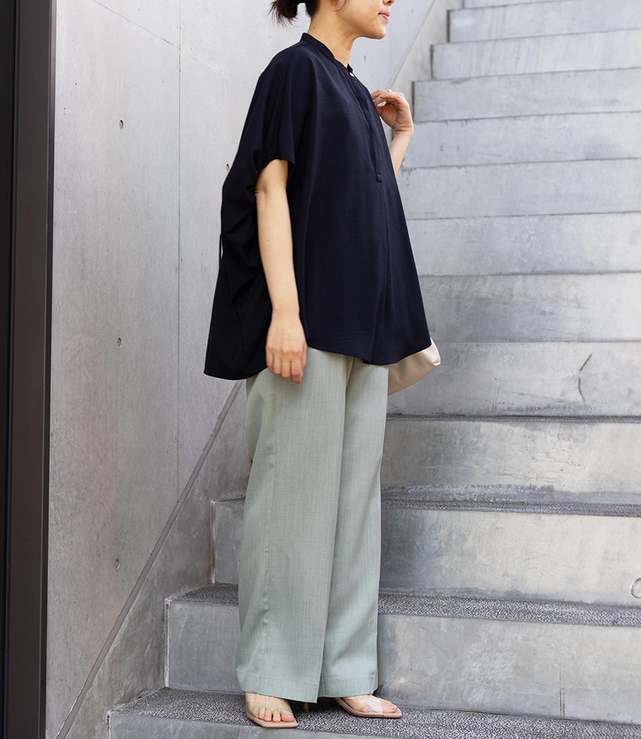 タンブラーブッチャーコクーンブラウス