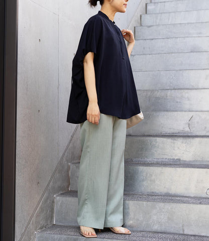 タンブラーブッチャーコクーンブラウス