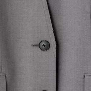 カットオフ カラーレス ジャケット