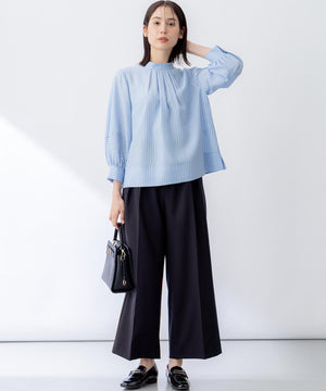 ドライタッチツイル ワイドパンツ