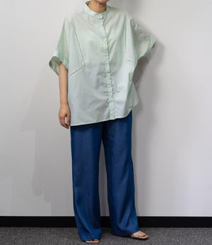 はしごレースオーバーサイズブラウス