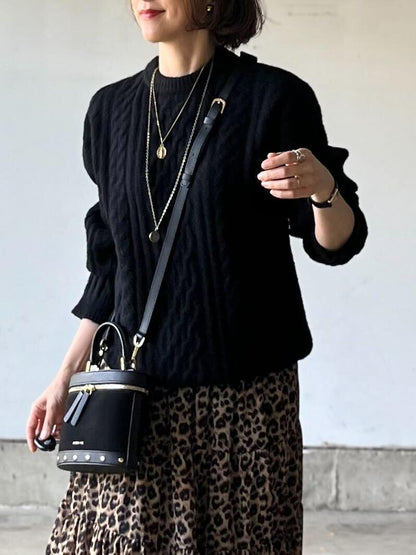 3colorアランニット