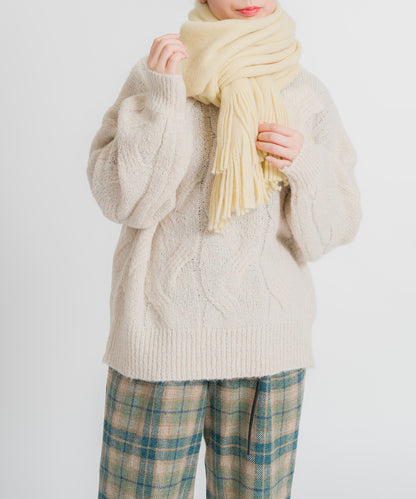 ミンクタッチもっちりストール