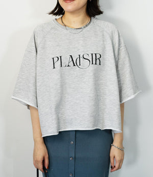 ミニ裏毛ロゴプルオーバー