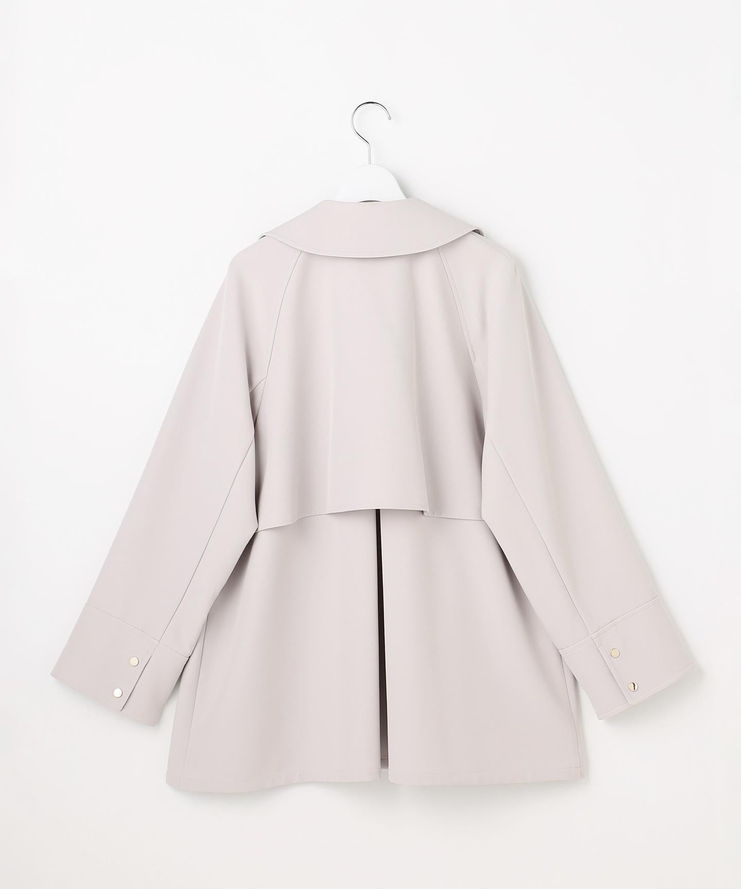 エレカジストレッチミドルトレンチ コート