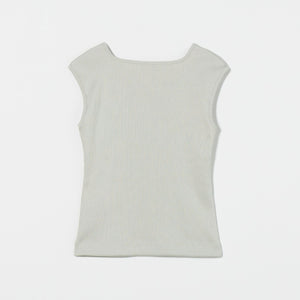 ブライトリブ フレンチスリーブ プルオーバー カットソー -制菌-