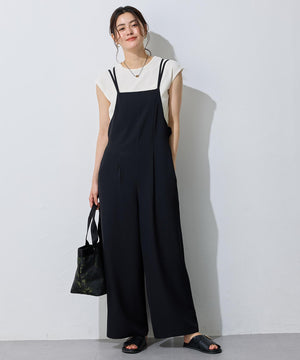 プルオーバー×キャミサロペットセット