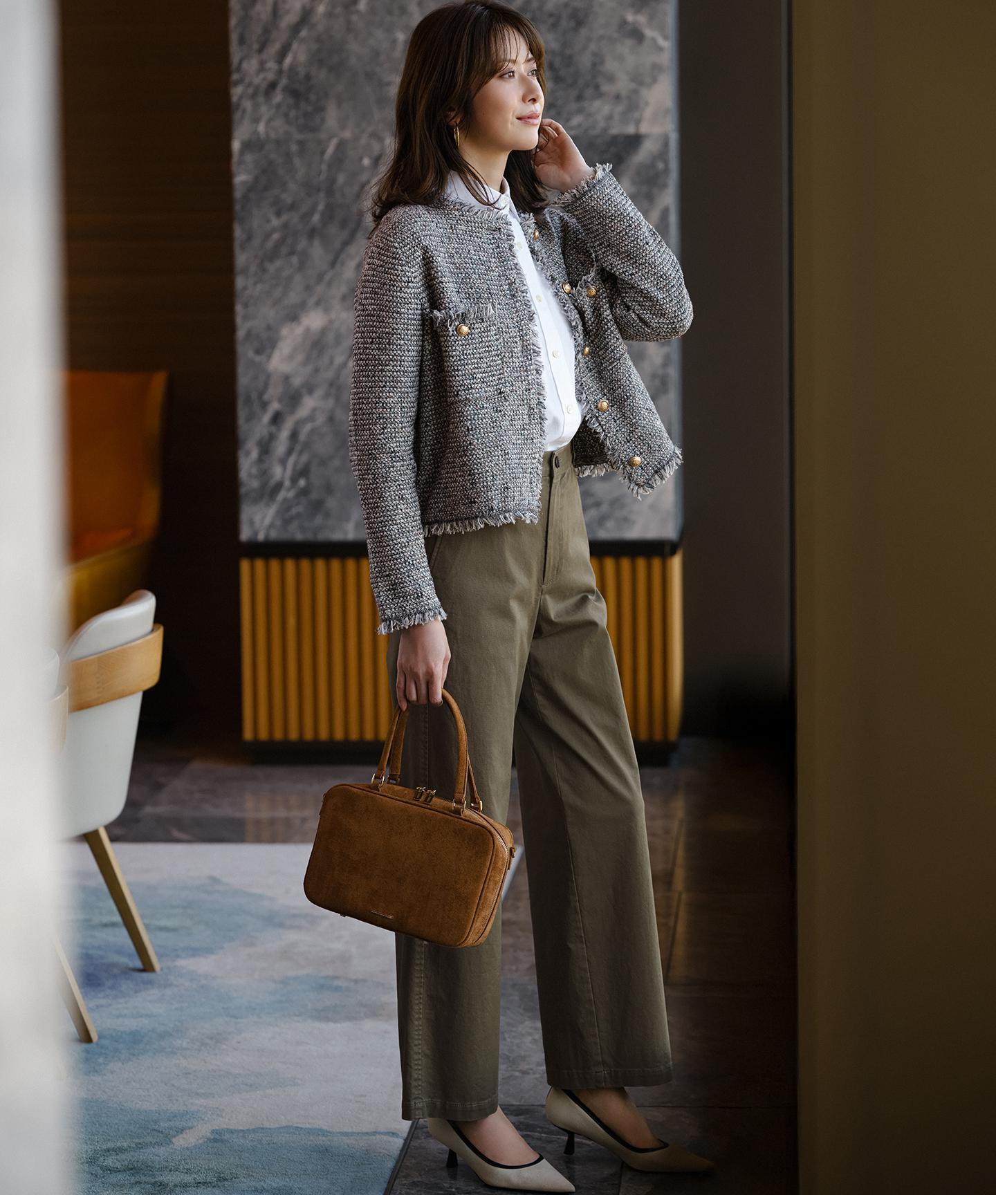 CANCLINI シャーティング ベーシックシャツ