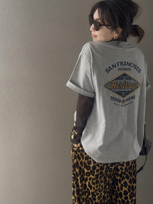 HaritageロゴバックプリントT