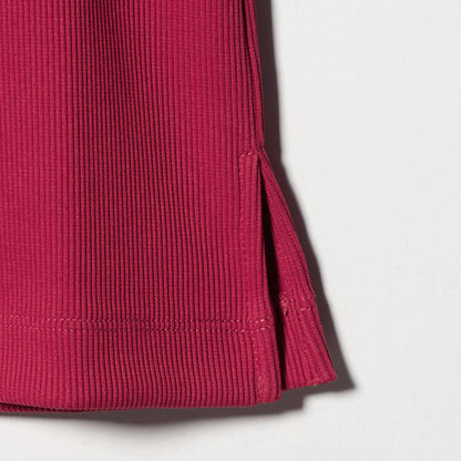 ニットライク スクエアネック カットソー