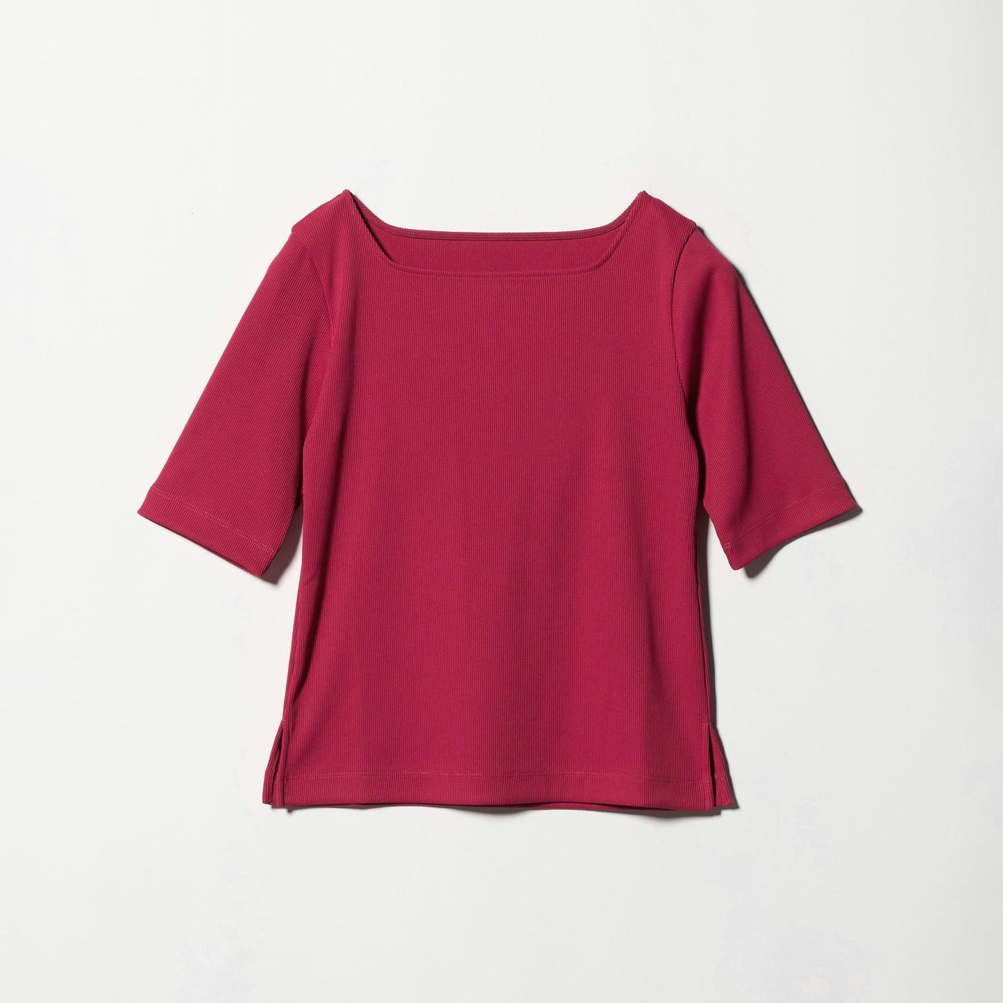 ニットライク スクエアネック カットソー