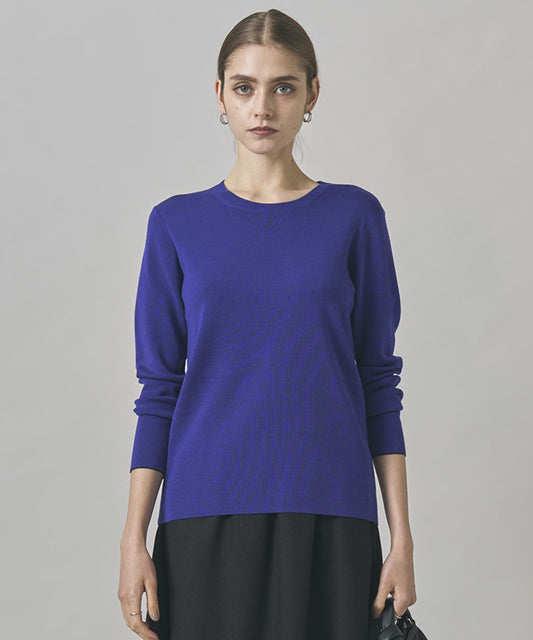 エクストラファインメリノ クルーネックプルオーバー