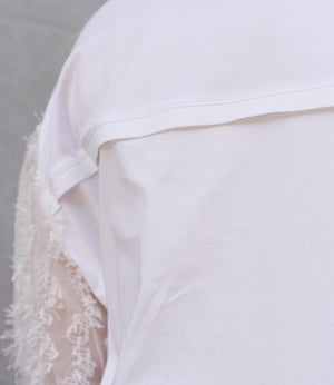 シアーフリンジドッキングカットソー