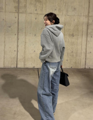 ルーズフィットワイドジーンズ