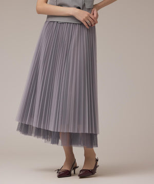 チュールリバーシブルスカート